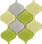 Sultan Pebble Arabesque Glass Mosaic Tile-Glass Mosaic-American Tile Depot