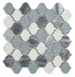 Oasis Beach Arabesque Mosaic Wall Tile-Mixed Mosaic-American Tile Depot