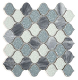 Oasis Beach Arabesque Mosaic Wall Tile-Mixed Mosaic-American Tile Depot