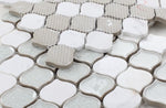 Oasis Carrara Arabesque Mosaic Wall Tile-Mixed Mosaic-American Tile Depot