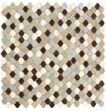 Oasis Earth Arabesque Mosaic Wall Tile-Mixed Mosaic-American Tile Depot