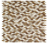 Garnet Brick Swiss Wine Mosaic Wall Tile