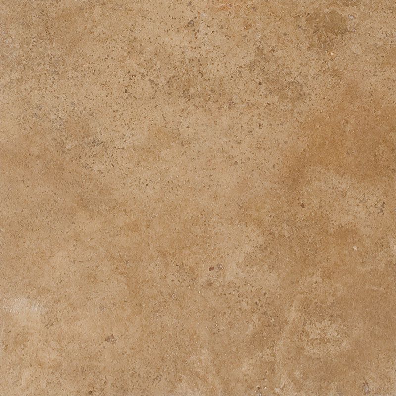 12 X 12 Walnut Travertine Tumbled Field Tile-Travertine Tile-American Tile Depot