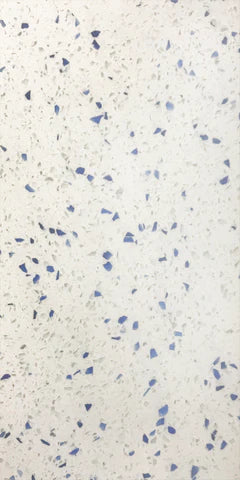 Sample of 12 x 24 Terrazzo Blue Marble Polished Field Tile-Sample-American Tile Depot