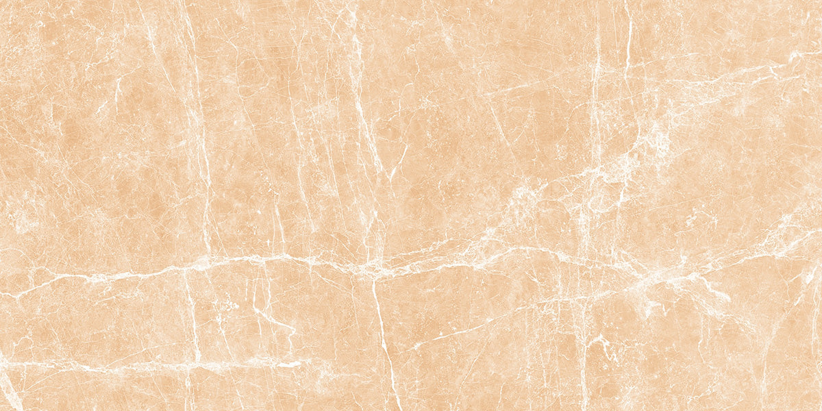 24 X 48 Terre Beige Polished Marble Look Porcelain Tile-Porcelain Tile Large Formate-American Tile Depot