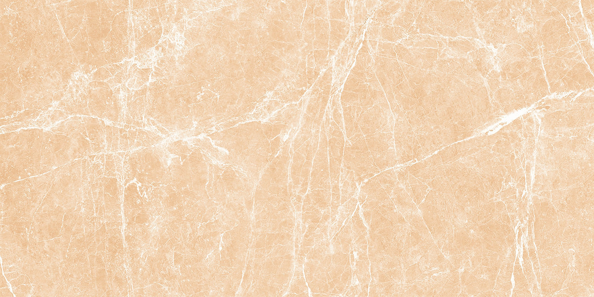 24 X 48 Terre Beige Polished Marble Look Porcelain Tile-Porcelain Tile Large Formate-American Tile Depot