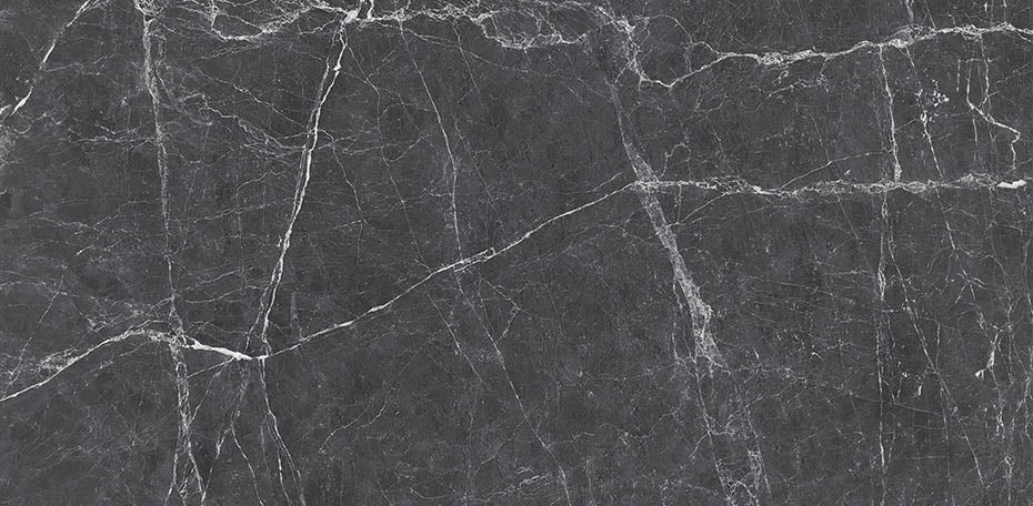 24 X 48 Terre Black Sugar Effect Marble Look Porcelain Tile-Porcelain Tile Large Formate-American Tile Depot