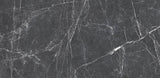 24 X 48 Terre Black Polished Marble Look Porcelain Tile