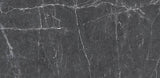 24 X 48 Terre Black Polished Marble Look Porcelain Tile