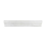 Thassos White Marble Honed F-5 Chair Rail / Crown Molding Trim-Marble Molding/Trim-American Tile Depot