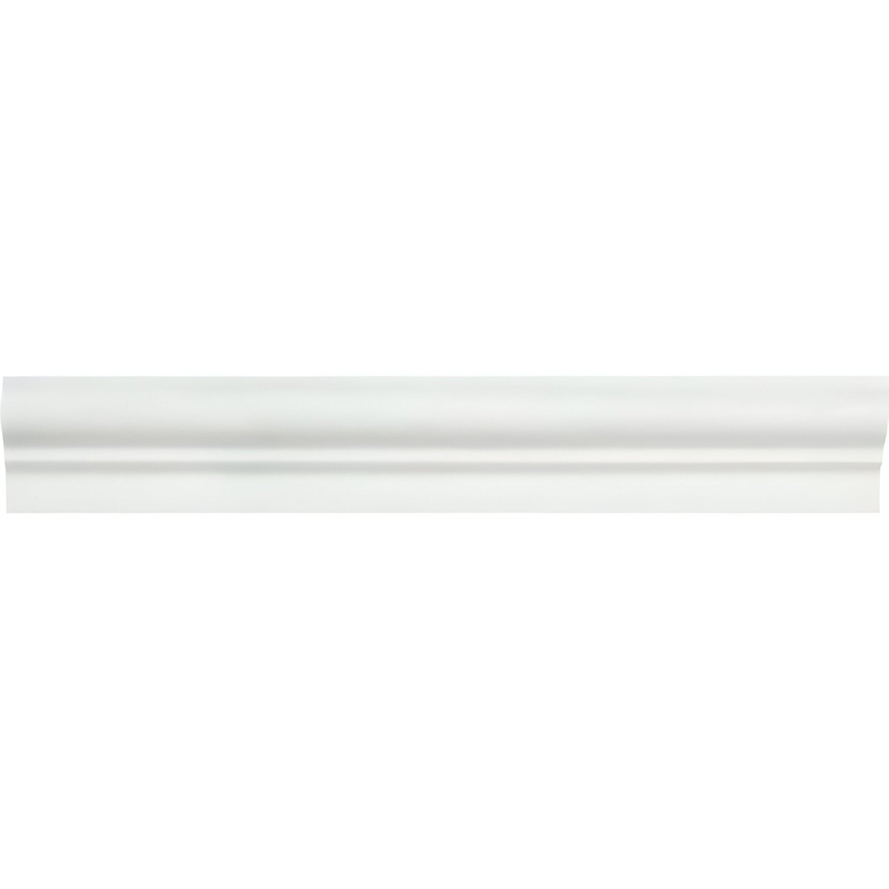 Thassos White Marble Honed OG-1 Chair Rail Molding Trim-Marble Molding/Trim-American Tile Depot