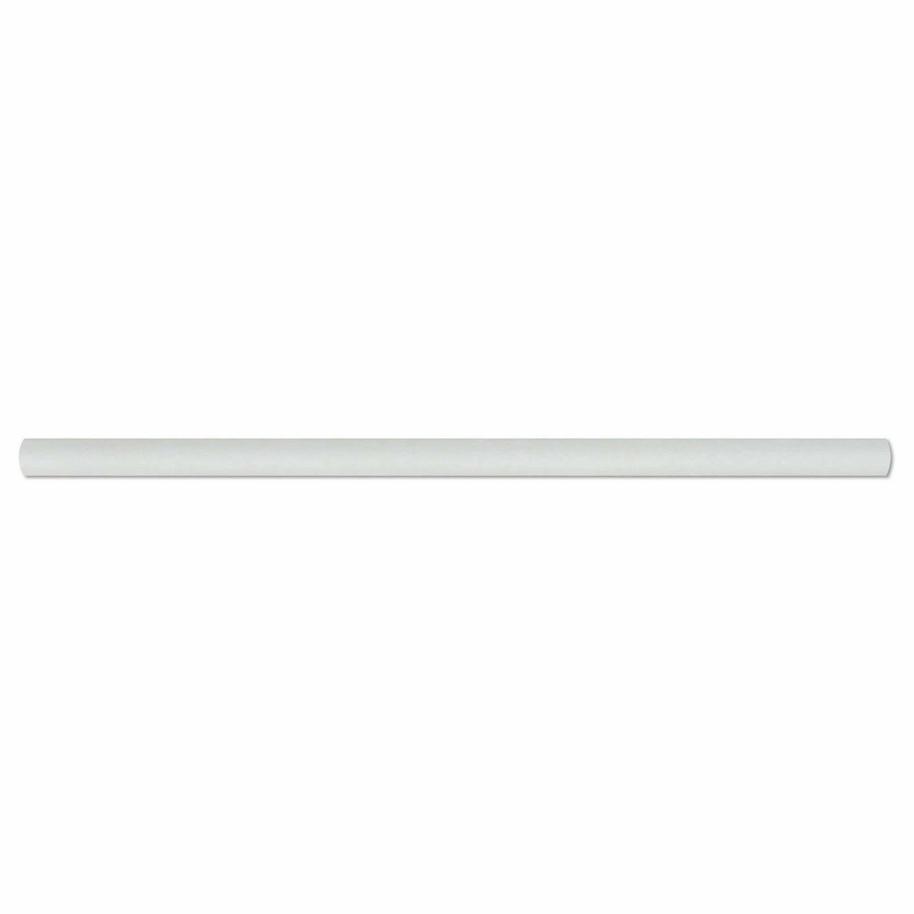 Thassos White Marble Polished 1/2 X 12 Pencil Liner-Marble Molding/Trim-American Tile Depot