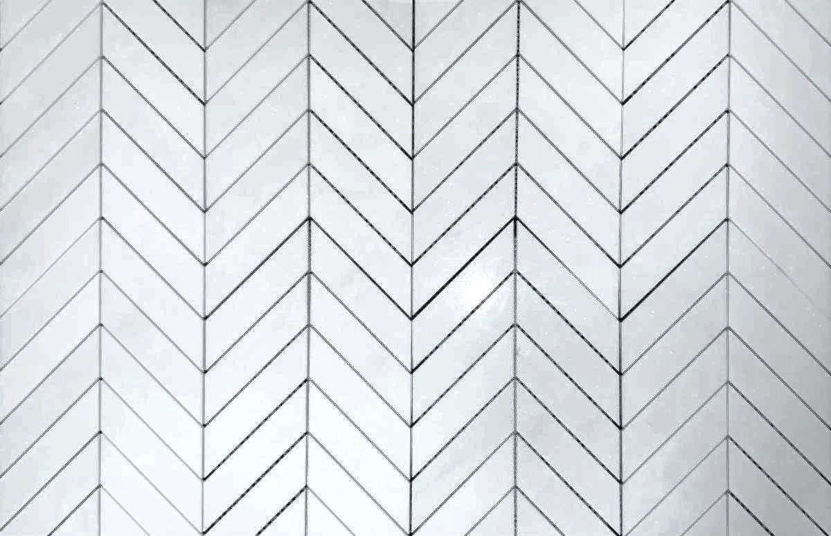 Thassos White Marble Polished 1.5" x 6" Chevron Mosaic Tile-Marble Mosaic-American Tile Depot