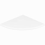 Thassos White Marble Shower Corner Shelf - Honed-Accessories-American Tile Depot