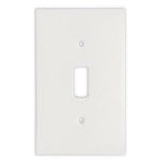 Thassos White Marble Single Toggle Switch Wall Plate / Switch Plate / Cover - Polished-Marble Wall/Switch Plate-American Tile Depot