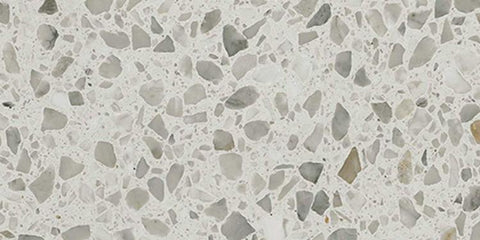 24 X 48 Veneziane Castello Luc Glossy Terrazzo Look Porcelain Tile