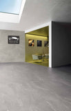 24 X 48 Waystone Grey Matte Limestone Look Porcelain Tile-PORCELAIN-Large Format-American Tile Depot