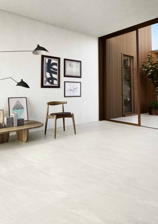 24 X 24 Waystone Light Matte Limestone Look Porcelain Tile-PORCELAIN-Large Format-American Tile Depot