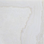 12 X 12 Premium White Onyx CROSS-CUT Polished Field Tile