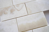 3 X 6 Premium White Onyx CROSS-CUT Polished Subway Brick Field Tile