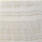 12 X 12 Premium White Onyx VEIN-CUT Polished Field Tile