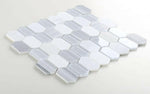 Zeta Light Elongated Hexagon Mosaic Wall Tile-Mixed Mosaic-American Tile Depot