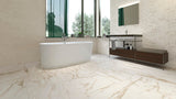 24 X 24 Angelo Silk Gold Matte Marble Look Porcelain Tile