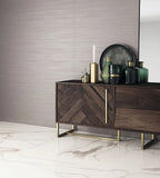 24 X 48 Calacatta Gold Lux Semi-Polished Marble Look Porcelain Tile