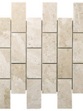 2 X 4 Diano Royal ( Queen Beige ) Marble Polished Mosaic Tile