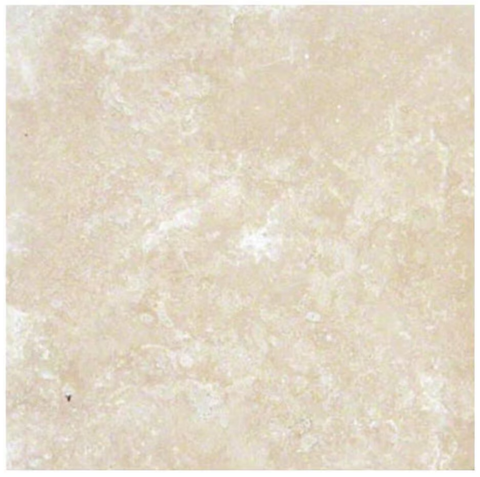 Sample of 24 X 24 Durango Cream Travertine Filled & Honed Tile-Sample-American Tile Depot