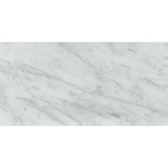 12 X 24 Bianco Venatino (Bianco Mare) Marble Honed Field Tile-Marble Tile - Large Formate-American Tile Depot