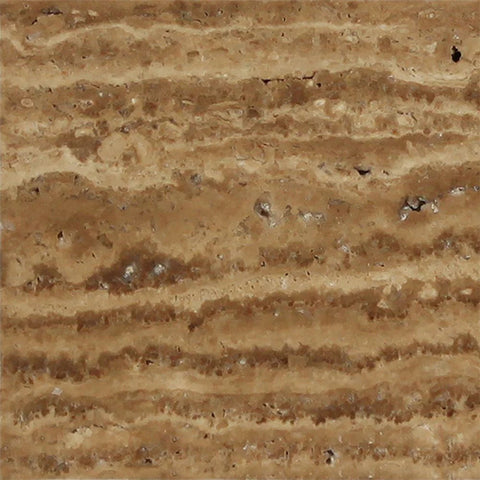 18 X 18 Noce Exotic Travertine Vein Cut Filled & Honed Tile