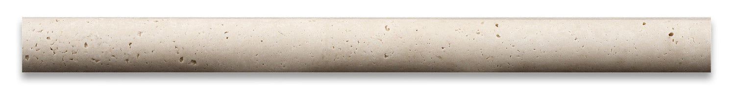 Ivory Travertine Honed 1 X 12 Dome Liner