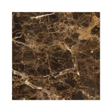 12 X 12 Emperador Dark Marble Polished Field Tile