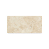 3 X 6 Durango Cream Travertine Tumbled Subway Brick Field Tile