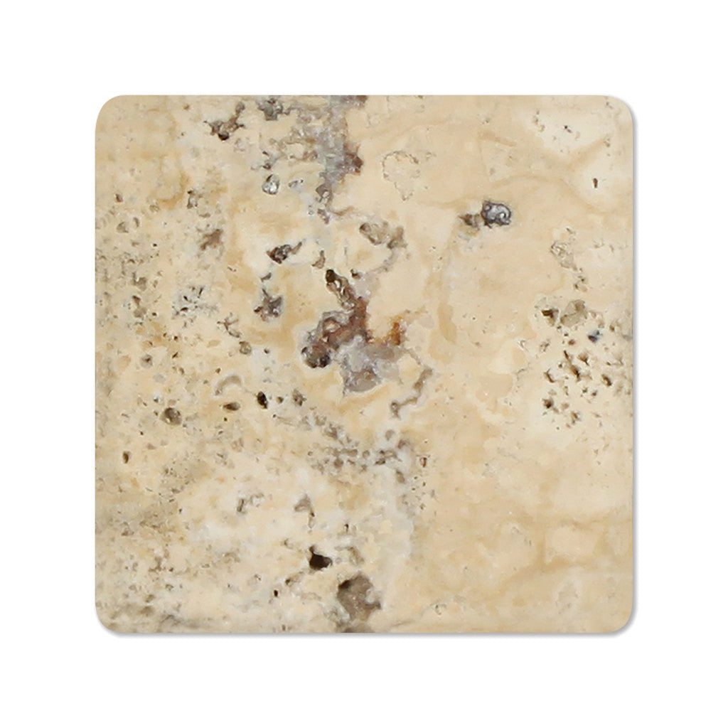 4 X 4 Philadelphia Travertine Tumbled Field Tile