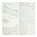 12 X 12 Calacatta Gold Marble Polished Field Tile