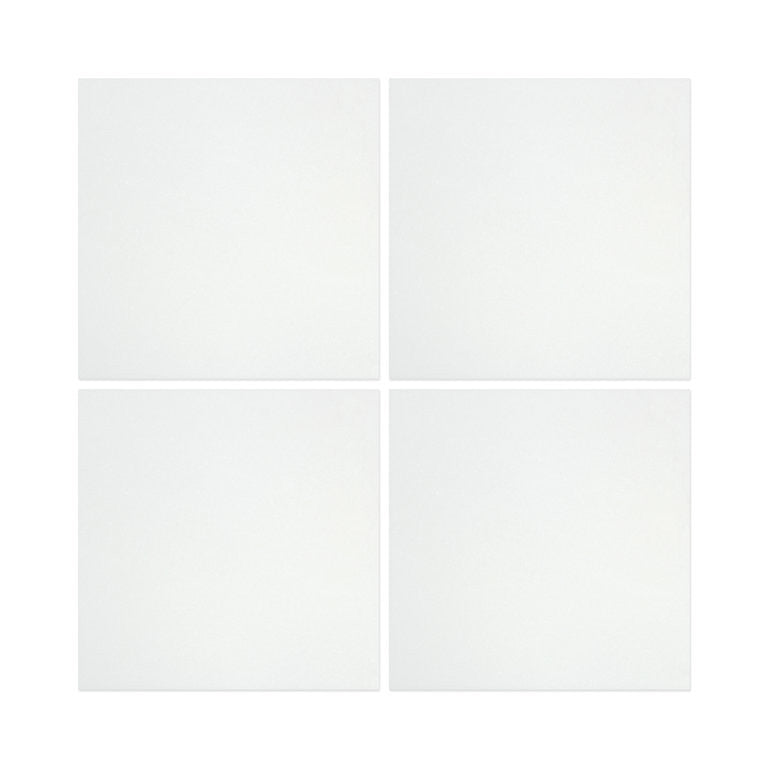 12 X 12 Thassos White Marble Honed Field Tile