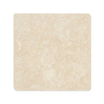 6 X 6 Durango Cream Travertine Tumbled Field Tile