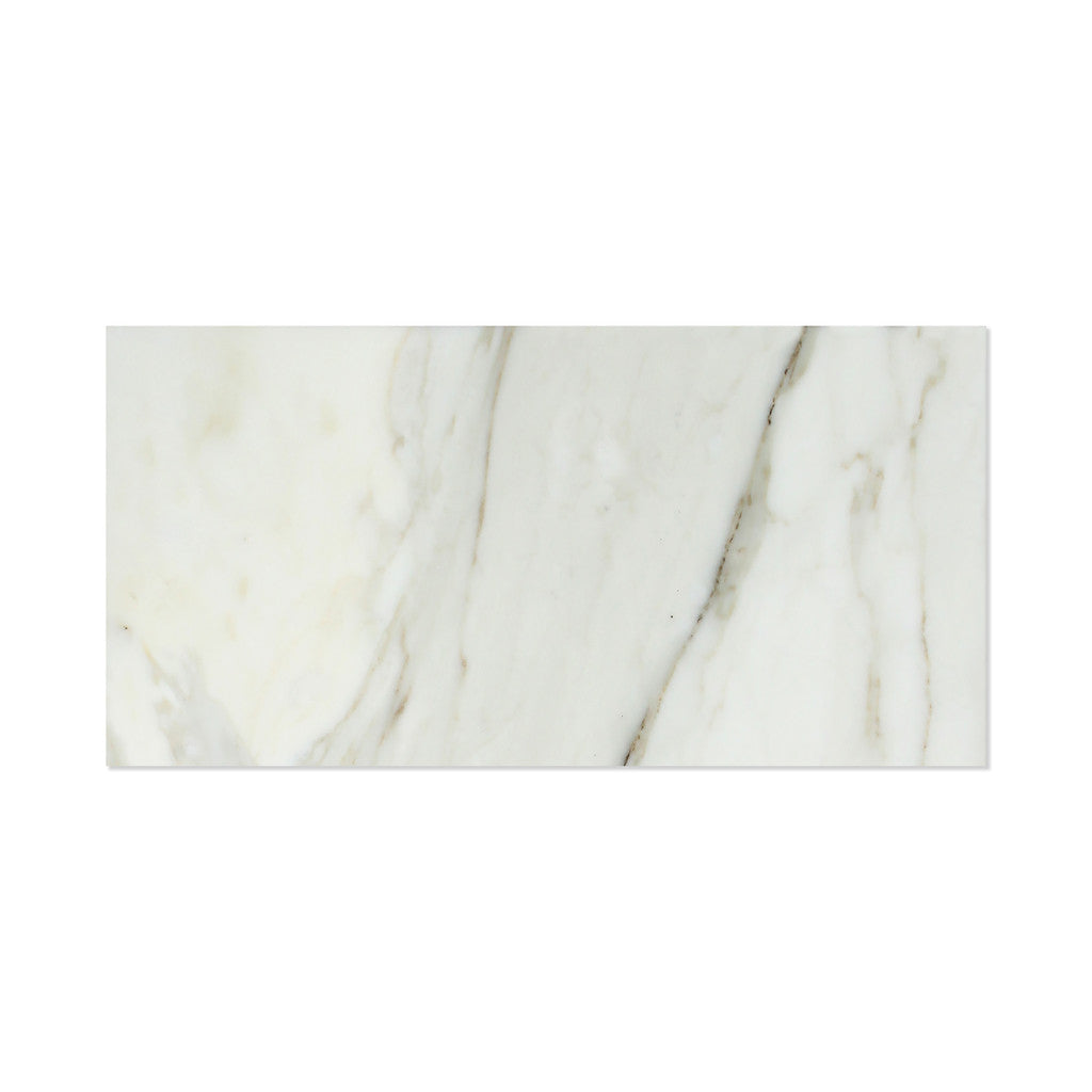 12 X 24 Calacatta Gold Marble Polished Field Tile