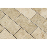 2 X 4 Cappuccino Marble Polished Brick Mosaic Tile