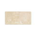 3 X 6 Durango Cream Travertine Tumbled Subway Brick Field Tile