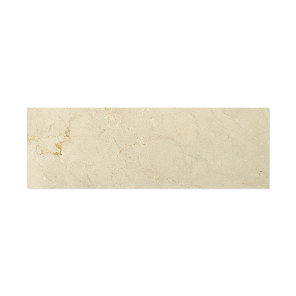 4 X 12 Crema Marfil Marble Honed Field Tile