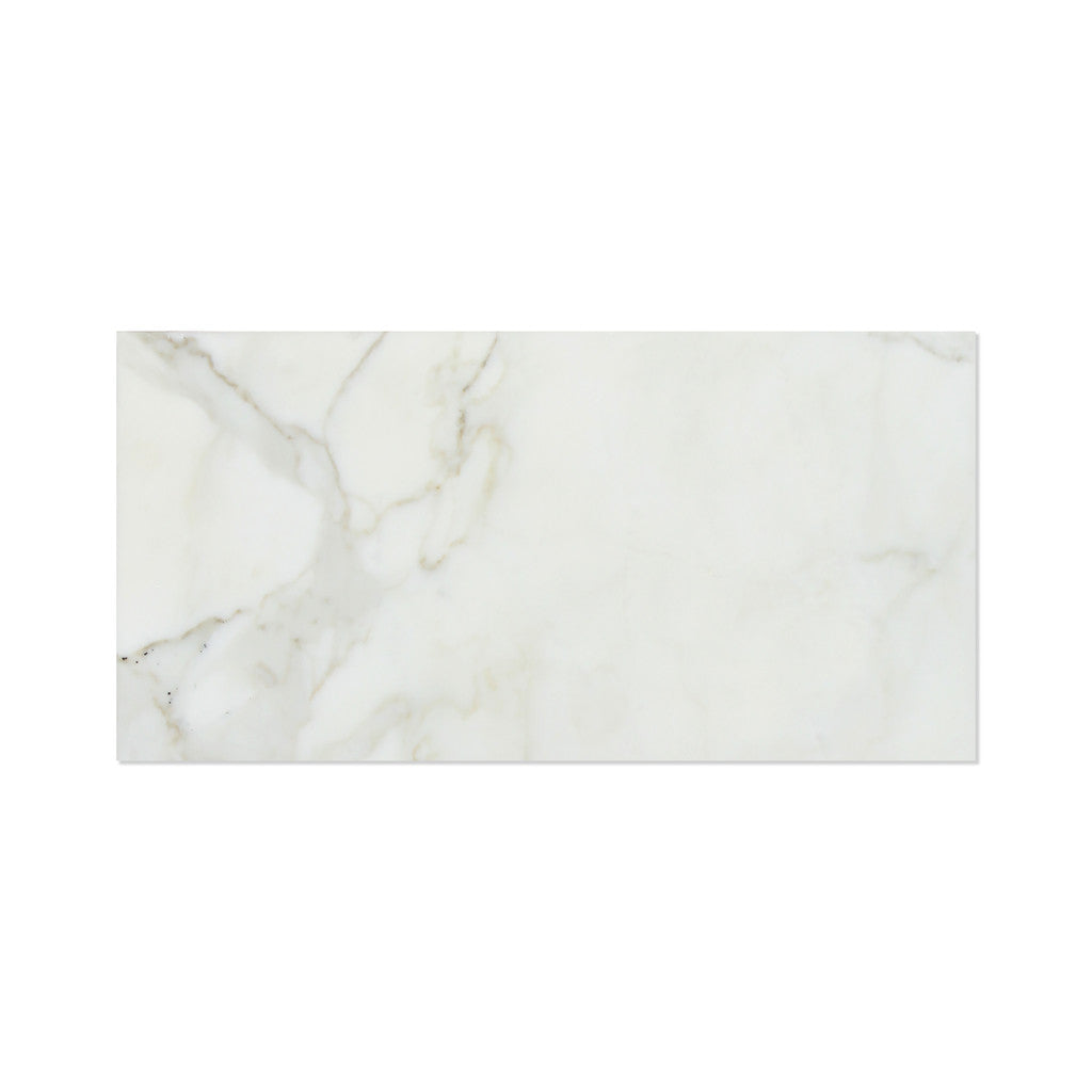 12 X 24 Calacatta Gold Marble Honed Field Tile