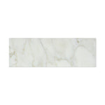 4 X 12 Calacatta Gold Marble Honed Field Tile