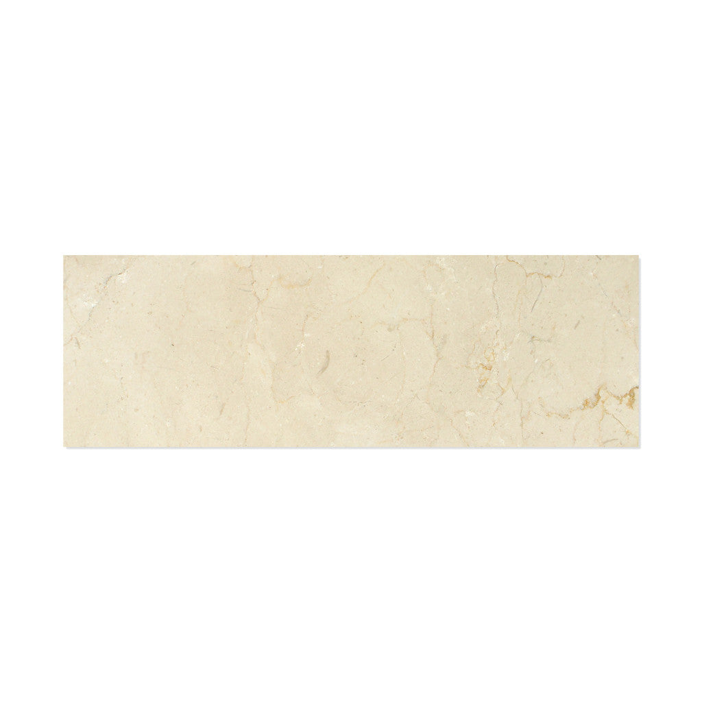 4 X 12 Crema Marfil Marble Honed Field Tile