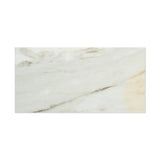 6 X 12 Calacatta Gold Marble Polished Subway Brick Field Tile