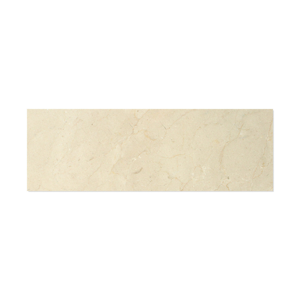 4 X 12 Crema Marfil Marble Honed Field Tile