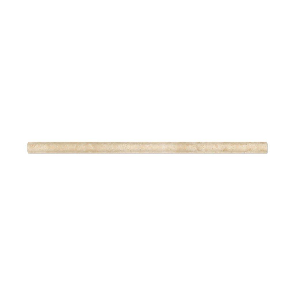 Durango Cream Travertine Honed 1/2 X 12 Pencil Liner