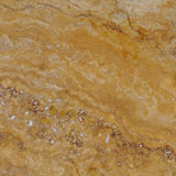 12 X 12 Gold / Yellow Travertine Filled & Honed Field Tile